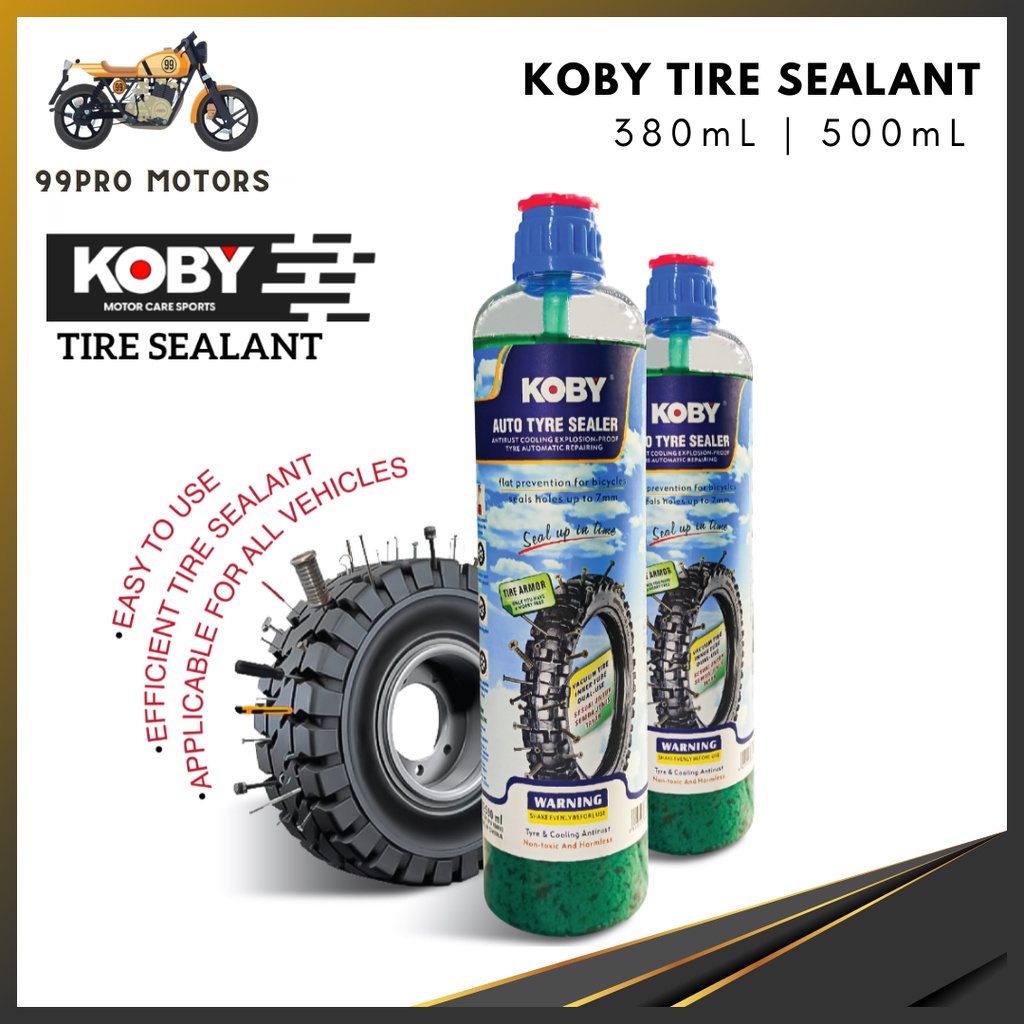 Motorcycle Original Auto Koby Tire Sealant Liquid Anti-Flat Tyre For ...