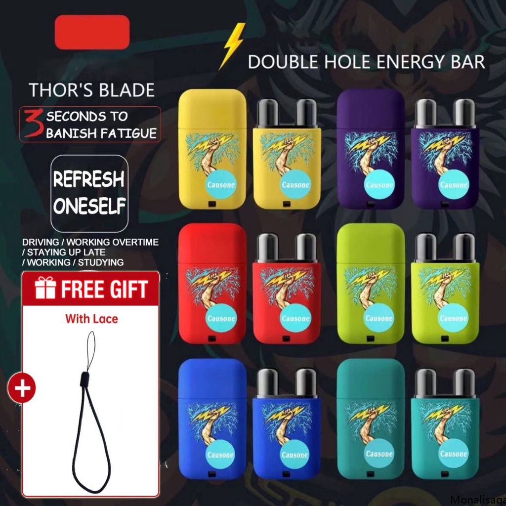 [COD & HOT Sale] With Lace Causone Double Hole Vital Oil Energy Bar ...