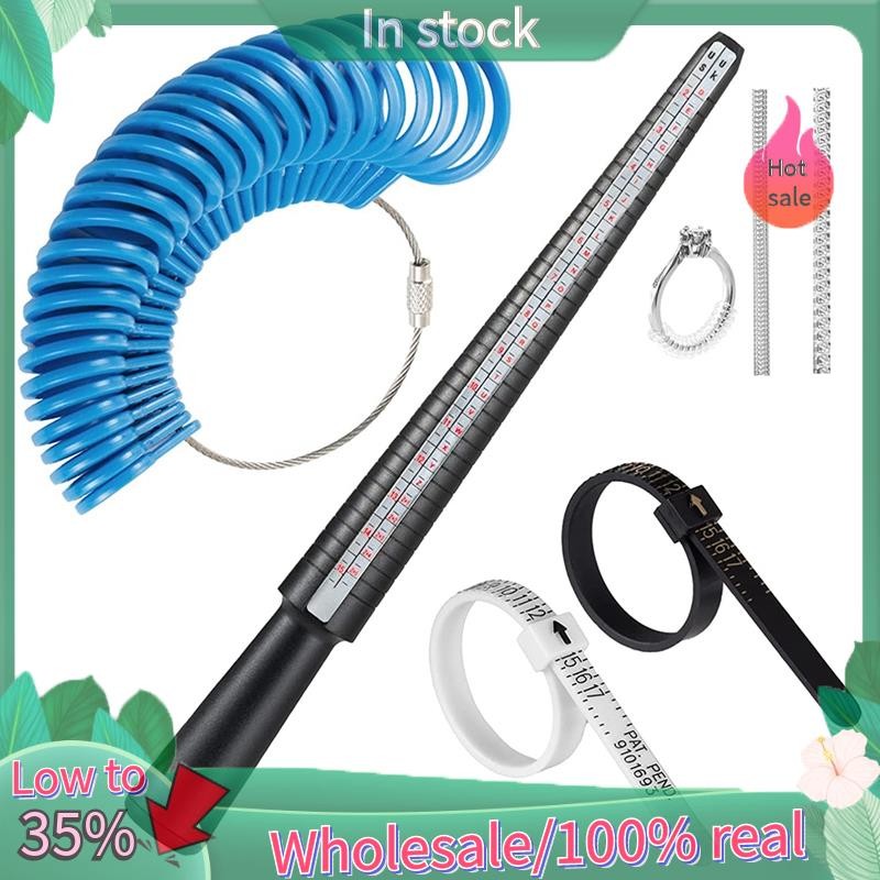 Ring Size Measuring Tool Set, Ring Mandrel Ring Sizer Gauge, Ring ...