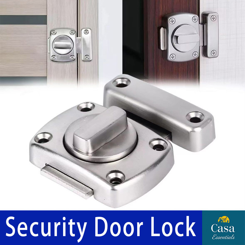 Rotate Bolt Gate Latch Latches Door Slide Lock Twist Bolt Home Thicken ...