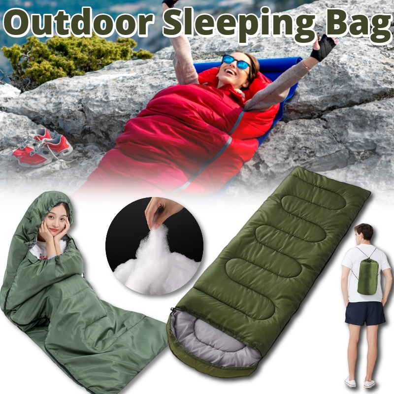 Outdoor Sleeping Bag Portable Waterproof Travel Camping Mummy Sleeping