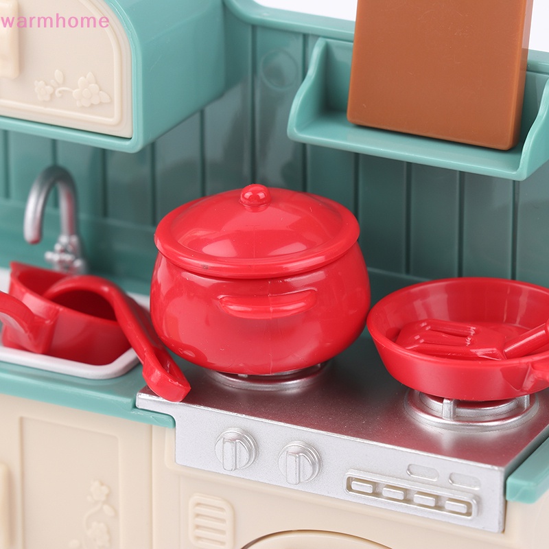 WMPH Mini Dining Table 1/12 Dollhouse Accessories Miniature Simulation ...