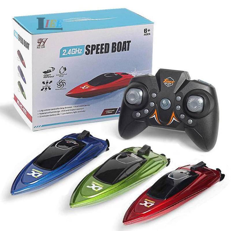 MINI RC Speed Boat Radio Remote Control High Speed Ship Speedboat with ...