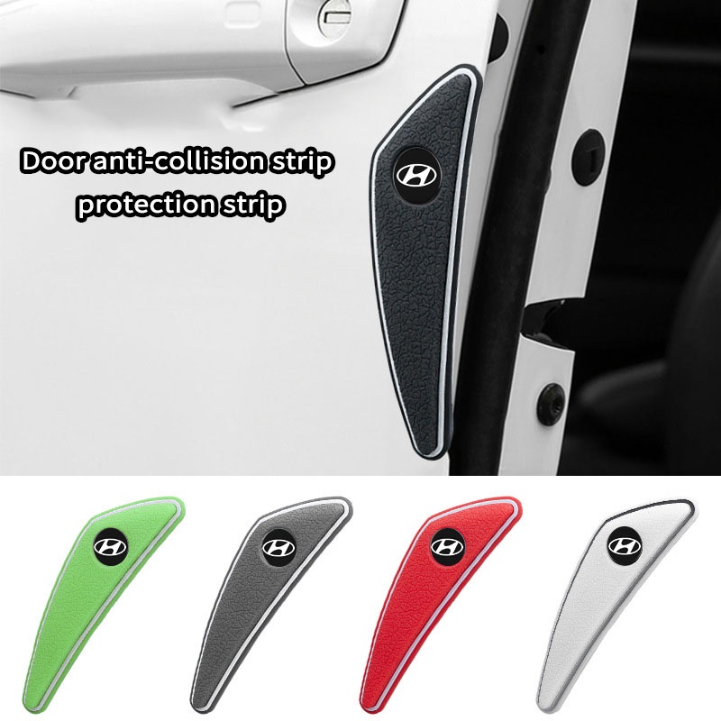 4pcs Universal Car Door Edge Scratch Anticollision Protector Guard