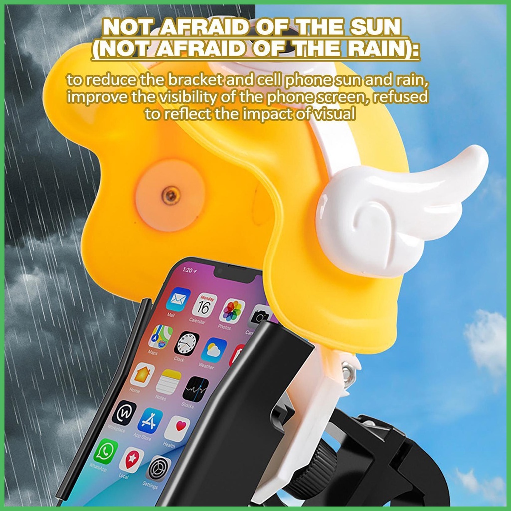 Phone Umbrella for Sun Mini Hat for Cell Phone with Cute Ear Anti ...