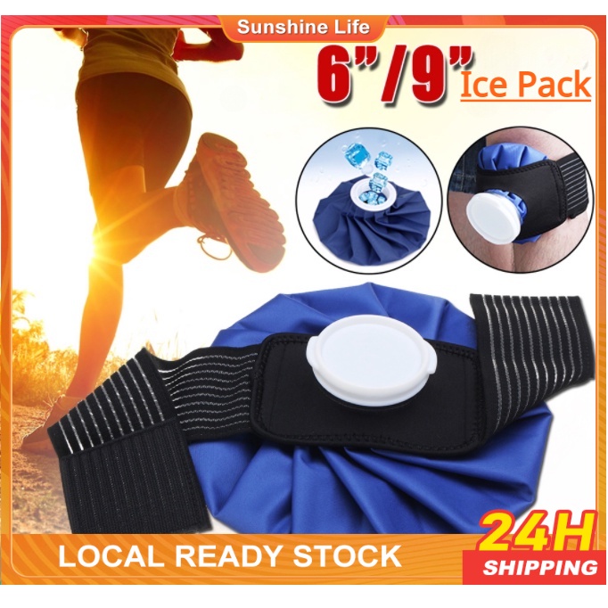 Reusable Ice Bag Hot Cold Therapy Sports Pack Injury First Aid Pain