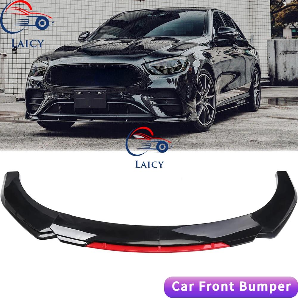 LAICY For W211 W212 W213 Car Front Body Bumper Spolier Lip Chin