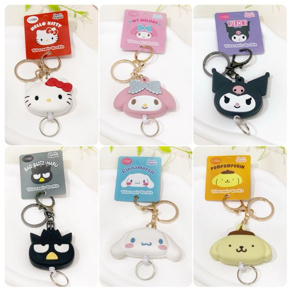NLINNI Stretchable Kuromi Keychain, Elastic Anime Stretchy My Melody ...
