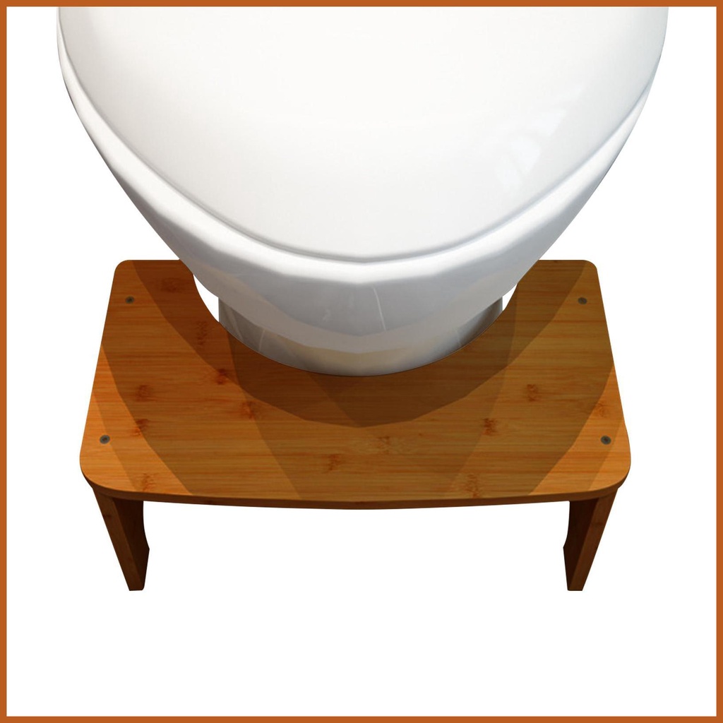Poop Stool Toilet Potty Step Stool for Easy Pooping Reusable Bathroom