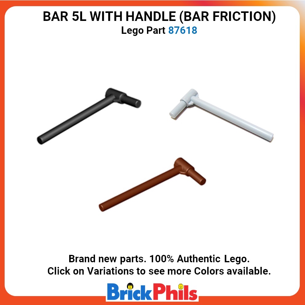 Lego Part 87618 Bar 5L with Handle (Friction Ram) | Shopee Philippines