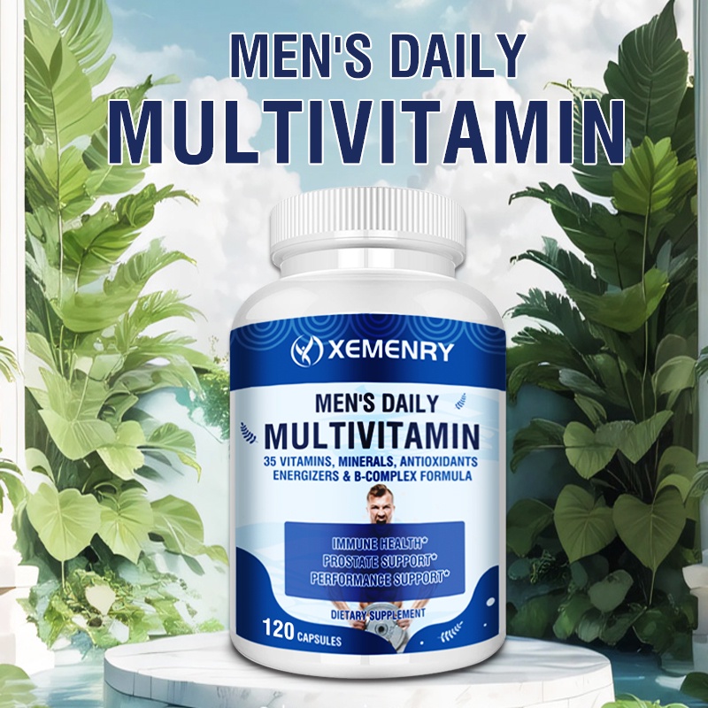 Energy, Immunity&Prostate HealthMen's Daily Multivitamin, 35 Vitamins