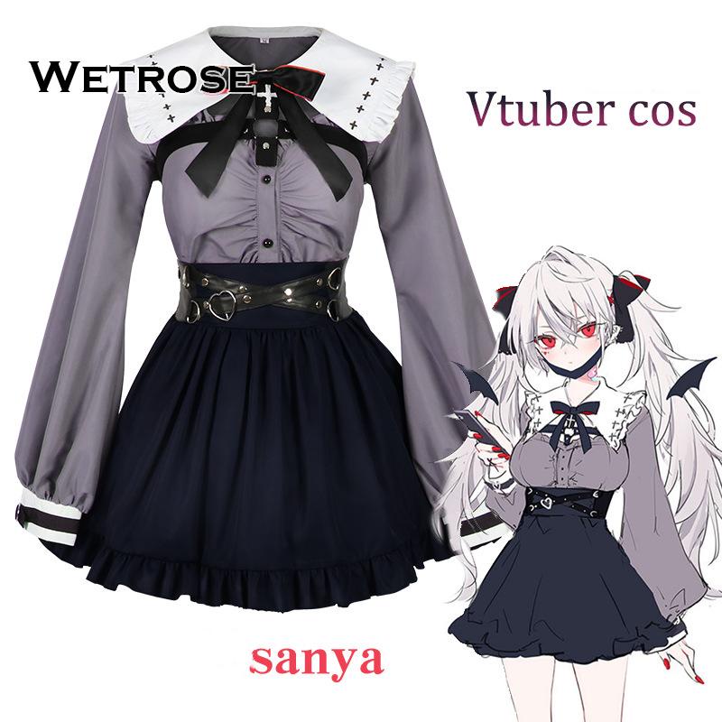 [Wetrose] NIJISANJI EN Virtual Youtuber VTuber Kuzuha Sanya Cos Suit ...