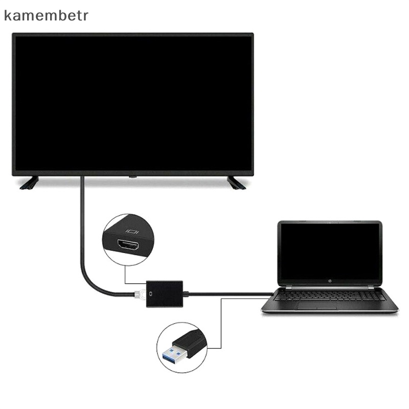 ka 1080P USB 3.0 To HDTV Converter USB Audio Video Adapter Extend