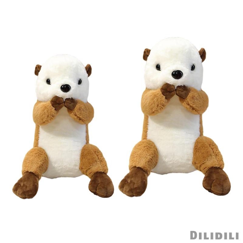 [ Plush Otter Stuffed Animal Otter Plush Cute Cartoon Room Decoration