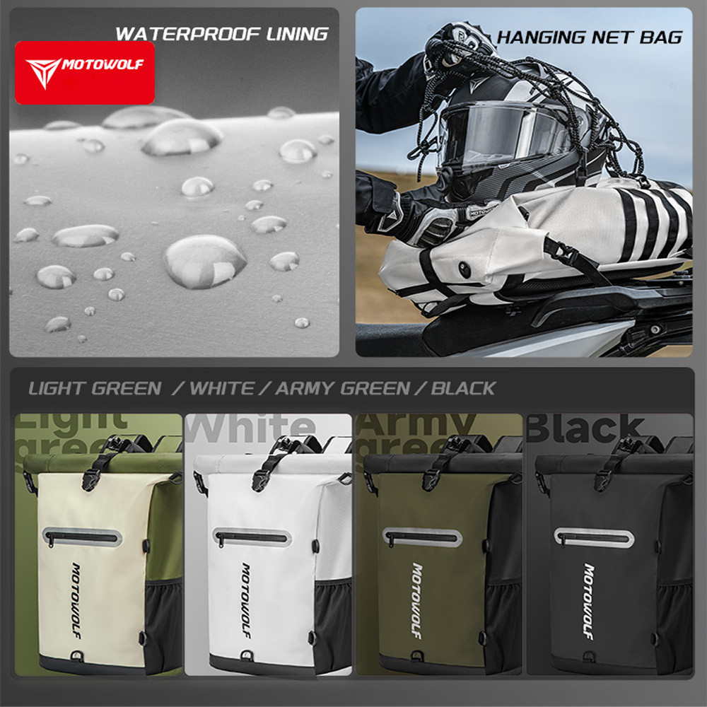 Moto Denki Motowolf MB3 waterproof Outdoor Backpack With Water Bag ...