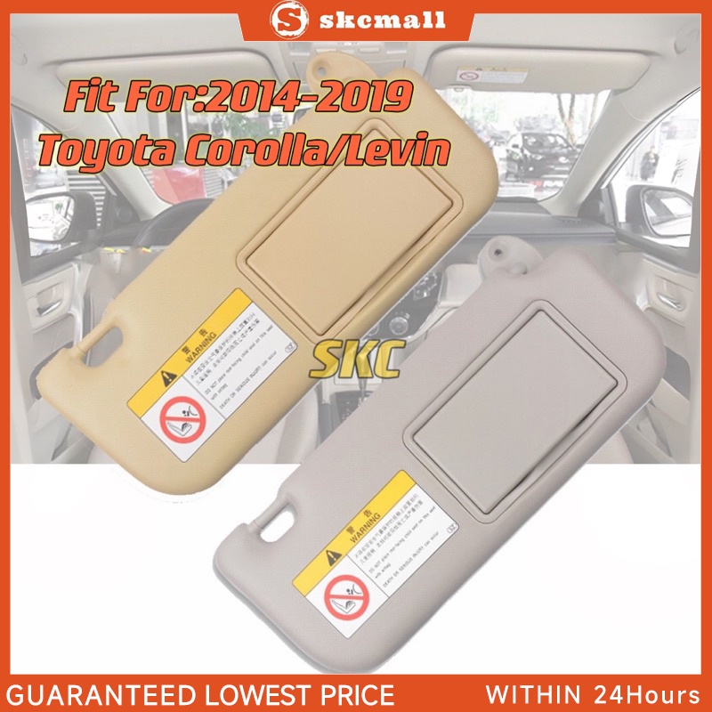 Toyota Corolla Levin Car Sun Visor Makeup Mirror Replacement Windscreen