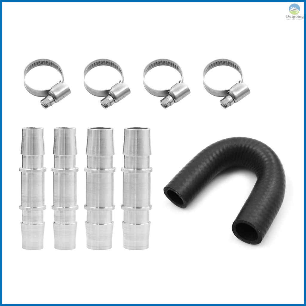 Engine Heater Core Bypass Kit Hose 5/8'' 3/4'' Universal