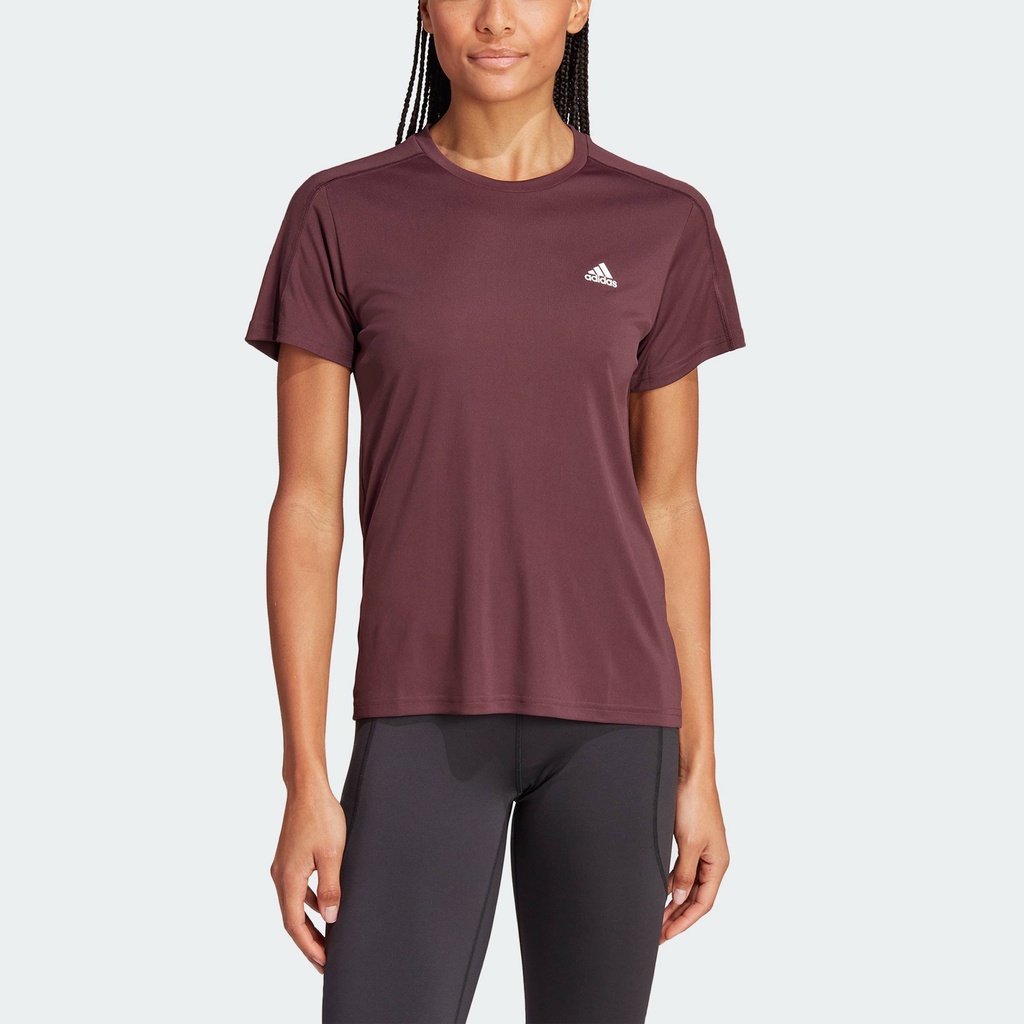 Adidas womens red t cheap shirt