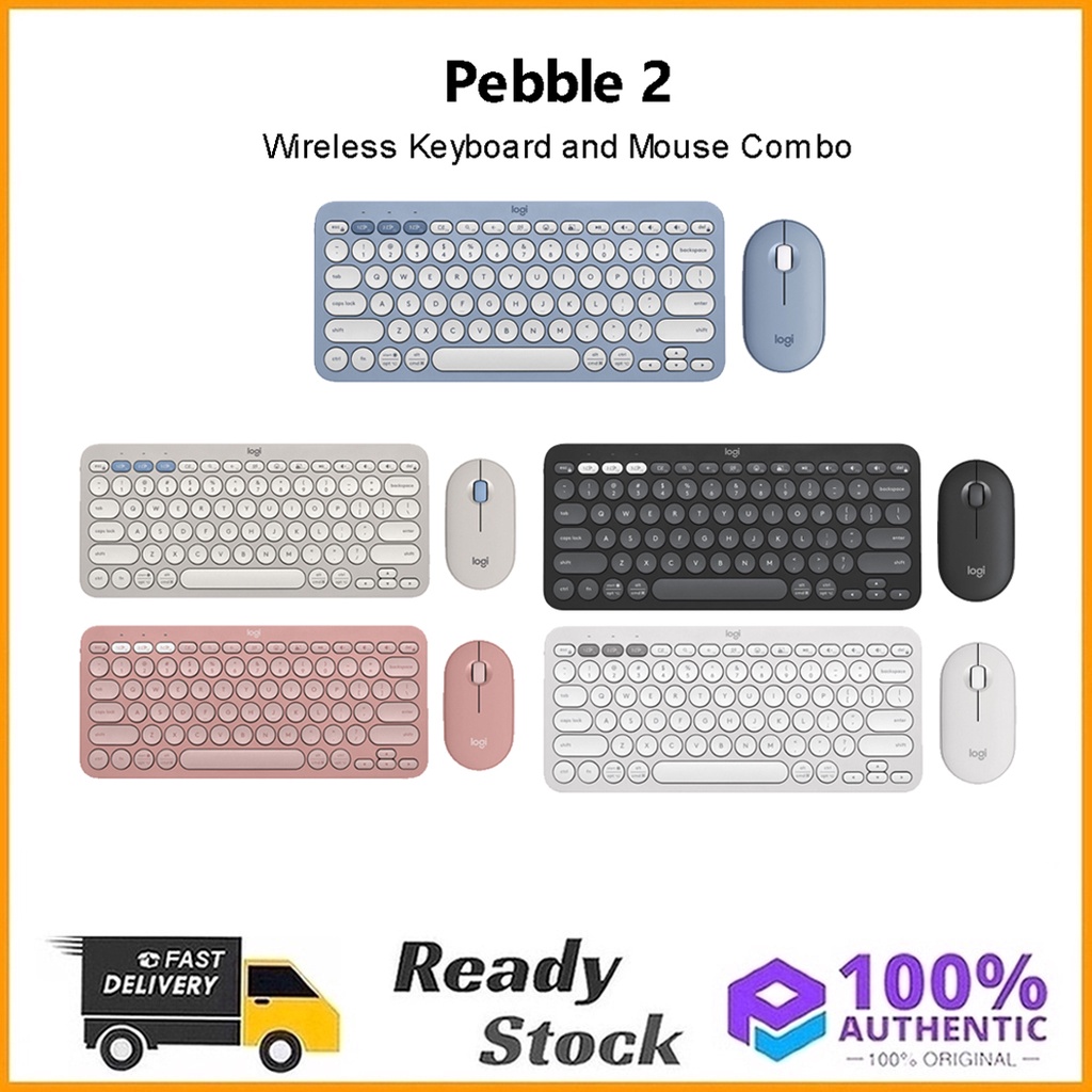 Original Logitech Pebble 2 Slim Multi-Device Bluetooth Wireless ...