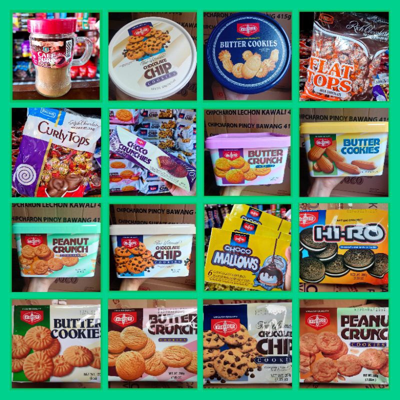 FIBISCO GOOD STOCK (CHOCO CHIP, BUTTER COOKIES, PEANUT CRUNCH, HIRO ...