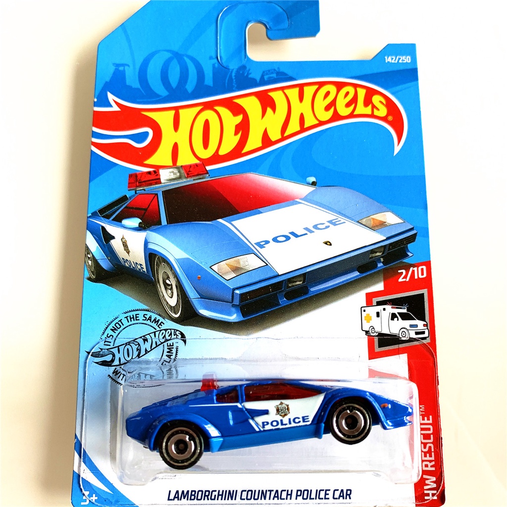 Genuine Hot Wheels Hot Small Sports CAR LAMBORGHINI LAMBORGHINI Police ...