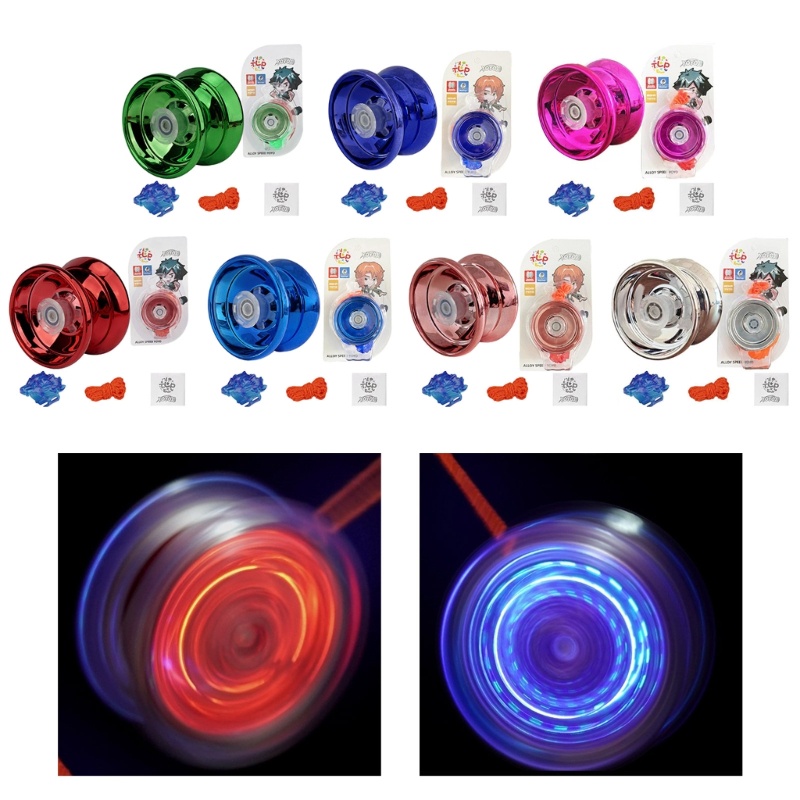BST Balance Yoyo Toy Trick String with Elastic Rope Metal Yoyos for ...