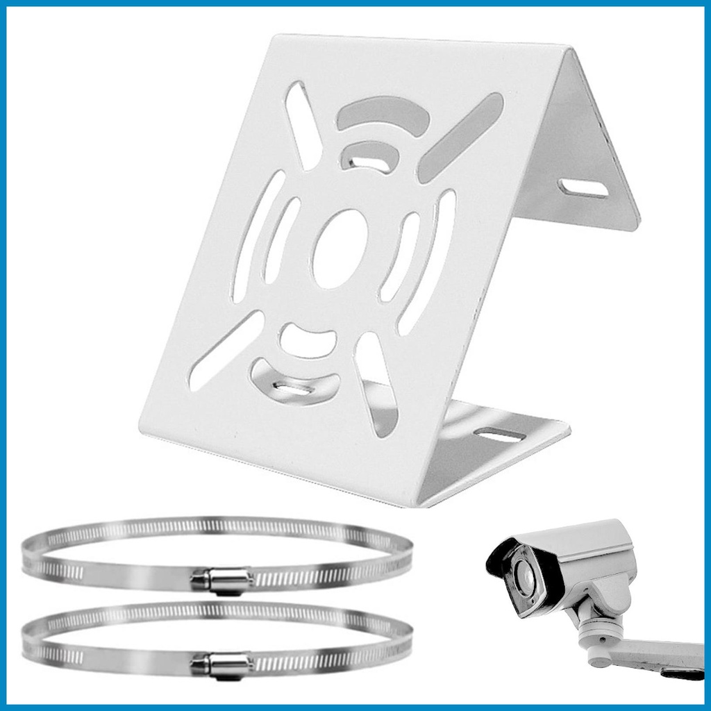 Security Camera Housing & Mounting Brackets No Drilling Outdoor Camera