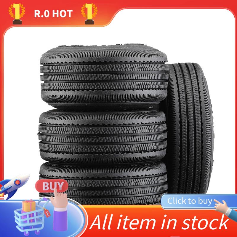 4Pcs 56mm 1.0 Inch Super Soft Rubber Wheel Tire Tyre for 1/18 1/24 RC ...