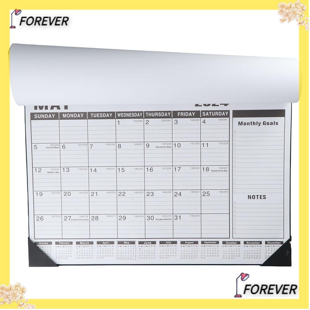 FOREVER Wall Calendar, 18 Months 20242025 Hanging Calendar, Jan. 2025