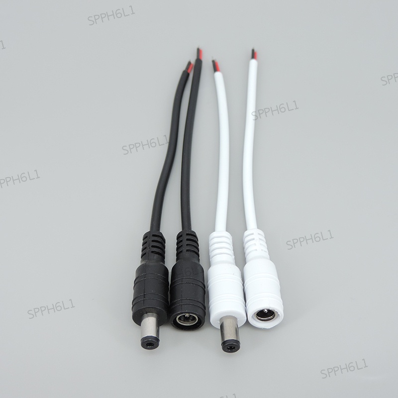 36 Pack 22AWG DC Power Cable 3ft - Male To Female 5.5mm X 2.1mm Barrel Plug