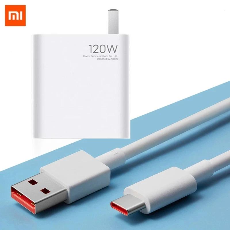 For Xiaomi 120W Charger EU US Fast Charge 6A Type C Data Cable For Mi13  Black Shark 4S 5 RS Pro Redmi Note 12 11 Pro Cell Phones