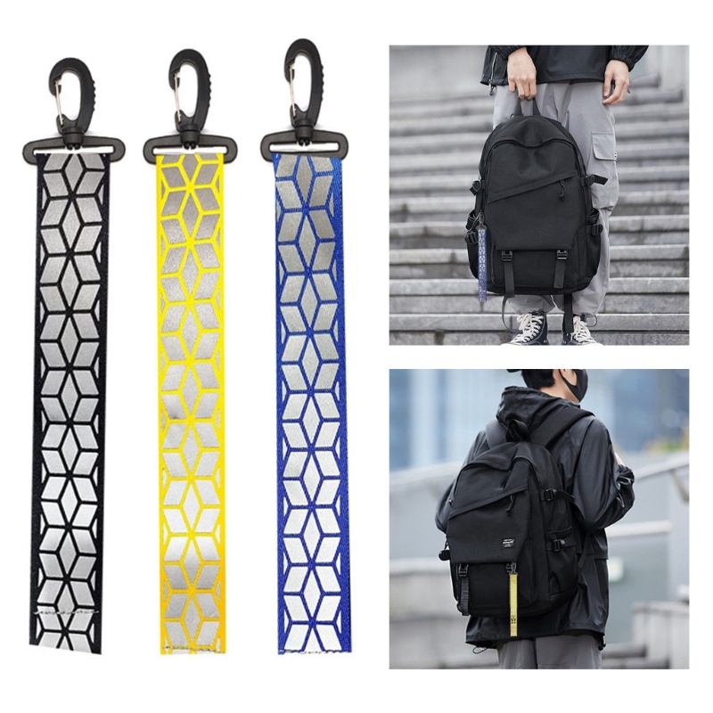YO Visibility Safe Reflective Keychain Backpack Pendant Reflectors For ...