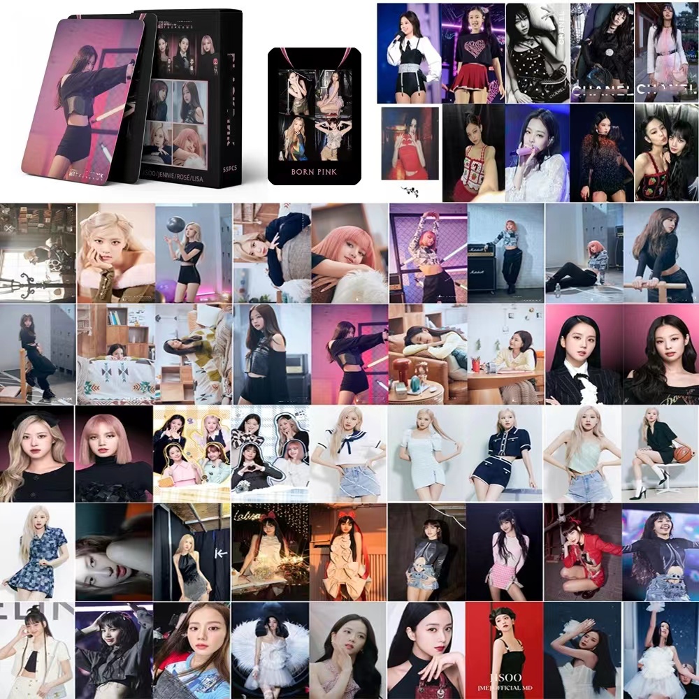 BLACKPINK Photocard BPTG BORN PINK World Tour Collection HD Lomo Card ...