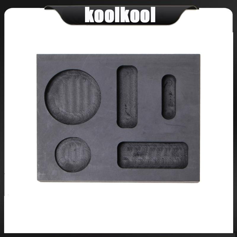 Kool High-purity Crucible Silver Gold Melting Metal Coin Bar Molds ...