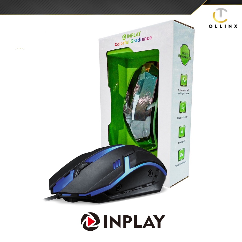 RGB LED Gaming Mouse (InPlay M360) | Super Fast Control | Easy weight ...