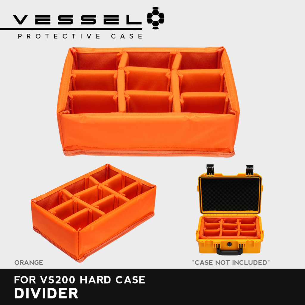 VESSEL Divider for VS200 Medium Hard Case | Divider Only Camera ...