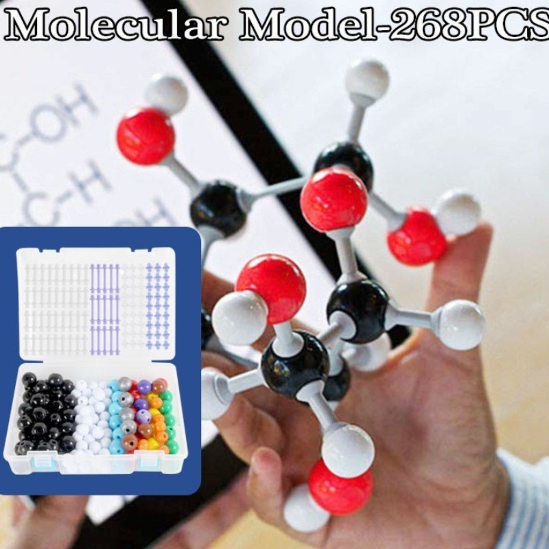 268Pcs Molecular Structure Model High School Student Chemical Ball ...