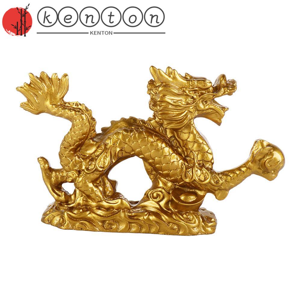 KENTON Dragon Zodiac Statue Traditional Chinese Zodiac Good Lucky ...