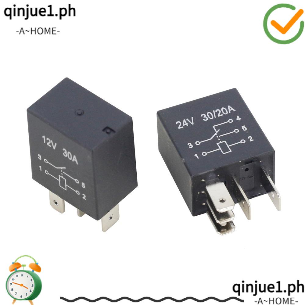 QINJUE1 Oil Pump Relay Professional 5 Pin 12V Car Relay Shopee