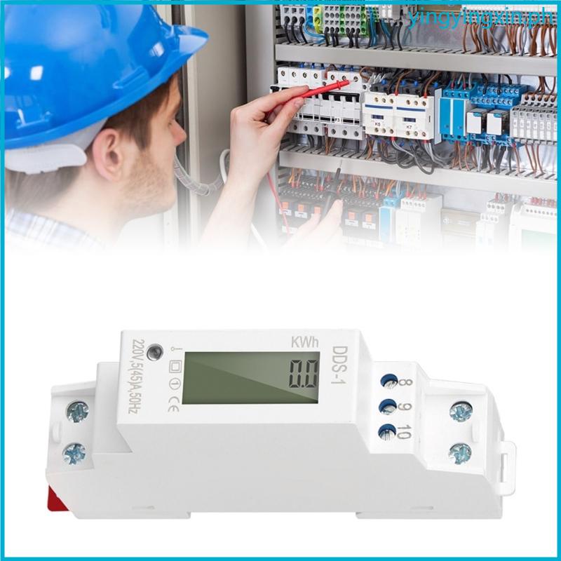 YIN Calibrated Single Phase Two Direction Electricity Meter Load Ranges