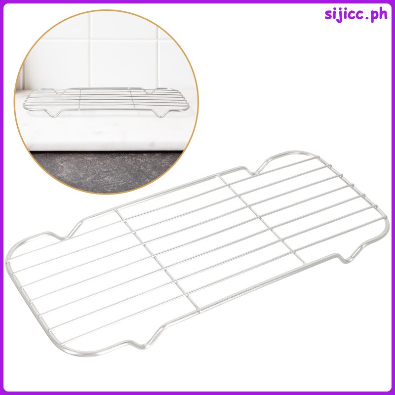 [READY STOCK] sijicc Drying Rack Draining Stainless Steel Saute Pan ...