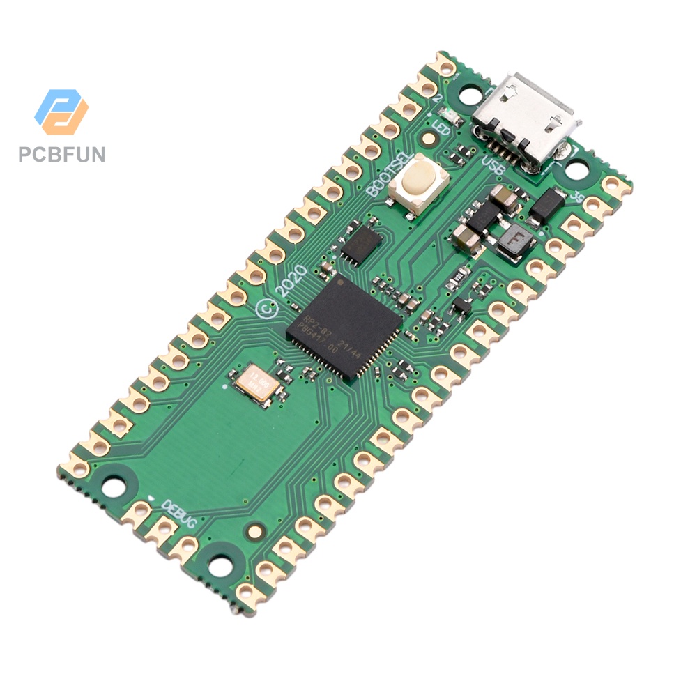 Pcbfun Raspberry Pi Rp2040 Pico Dual-core Development Board Module ...