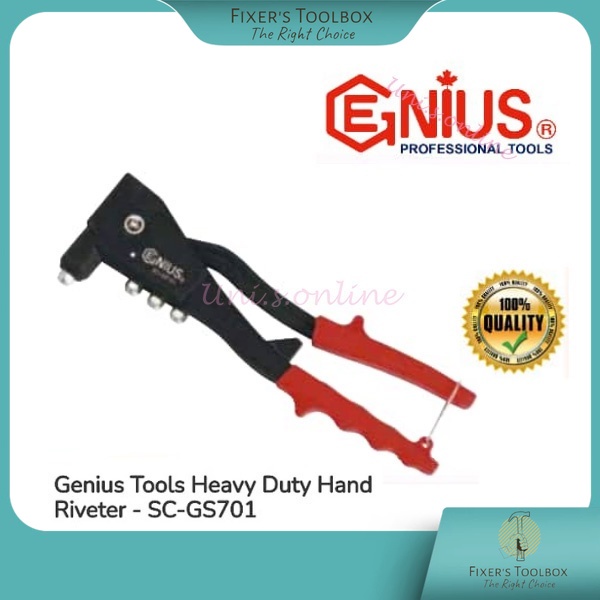 GENIUS TOOLS HEAVY DUTY HAND RIVETER - SC-GS701 | Shopee Philippines