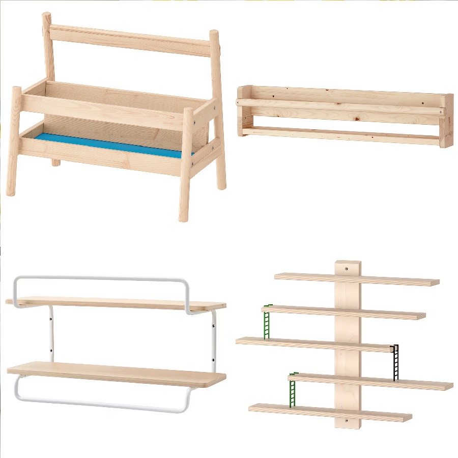 Home Transition Ikea Flisat Sportslig Lustigt Book Display, Wall