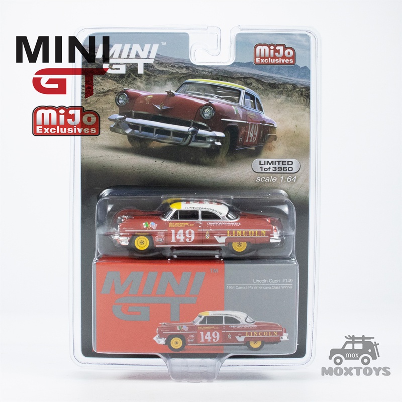 Mini Gt Mijo Exclusives Lincoln Capri Carrera Panamericana Class Winner Lhd