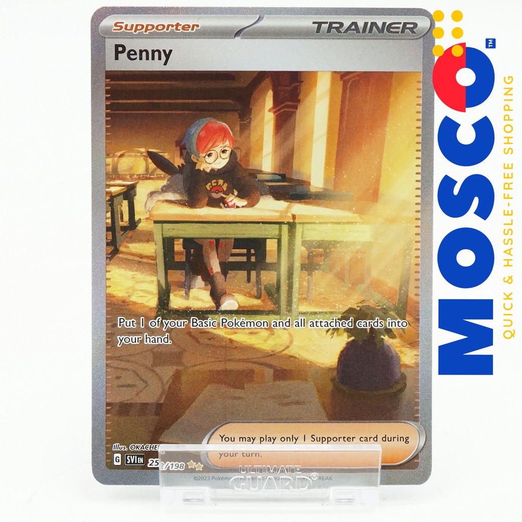 Penny - 252/198 - Special Illustration Rare Scarlet & Violet | Pokemon ...
