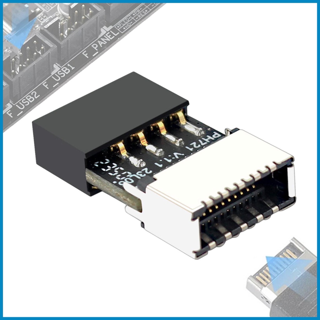 USB 2.0 Motherboard Adapter Motherboard 9 Pin Connector HighSpeed Male