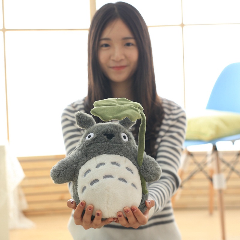 Pial Spot Creative Hayao Miyazaki Foreign Trade Lotus Leaf Totoro Doll ...