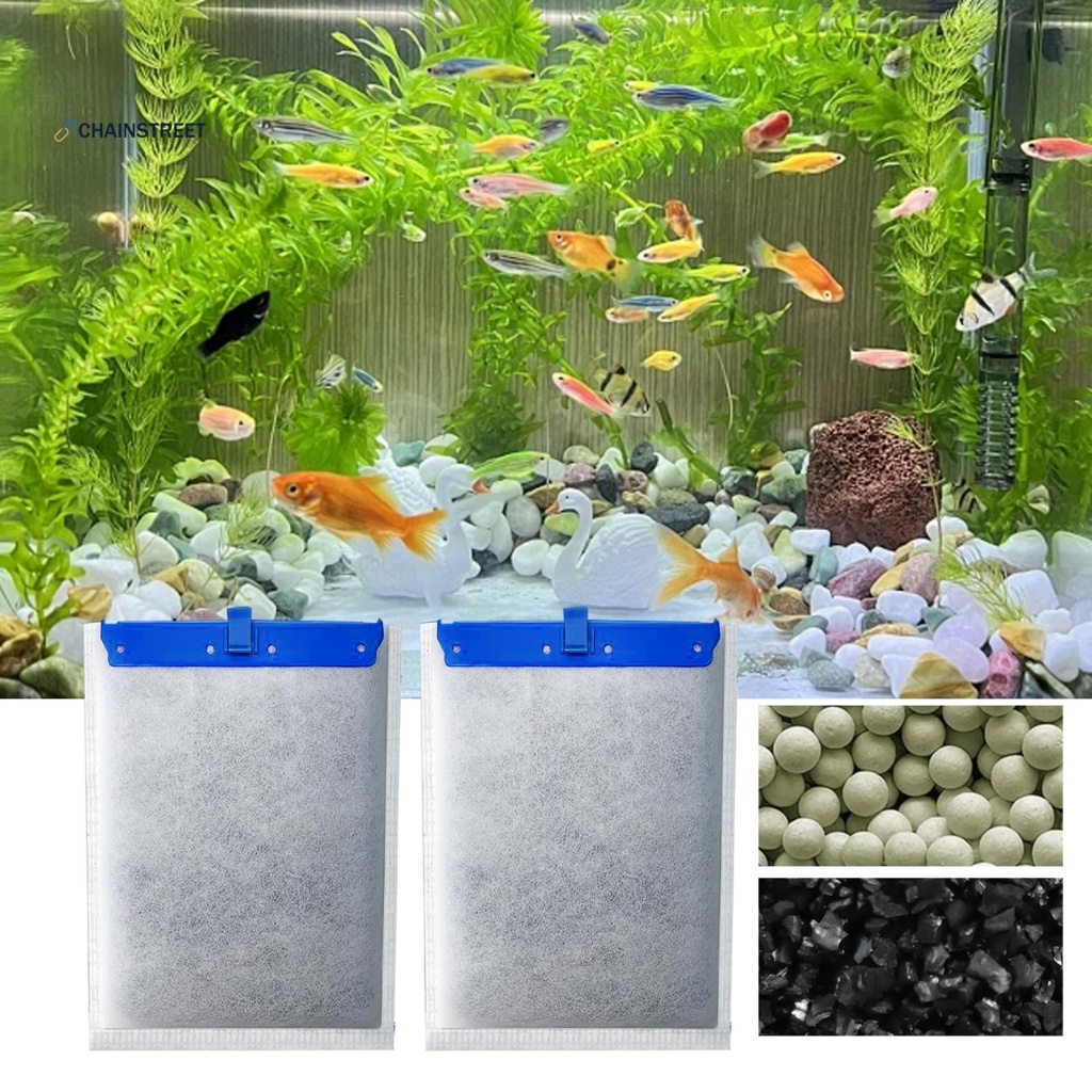 Chainstreet Fish Tank Filter Cartridge Harmful Component Removal for