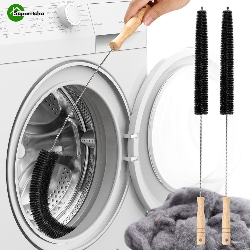 Water Pipe Refrigerator Coil Brush - Washing Machine Flexible Lint ...